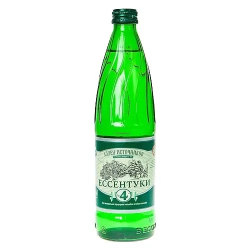 Carbonated mineral water Essentuki 4, Russia, 0.5l